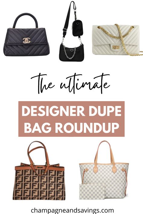 designer bag dupes|designer knockoff tote bags.